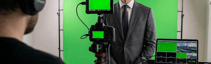 Taşınızabilir GreenScreen Çekim