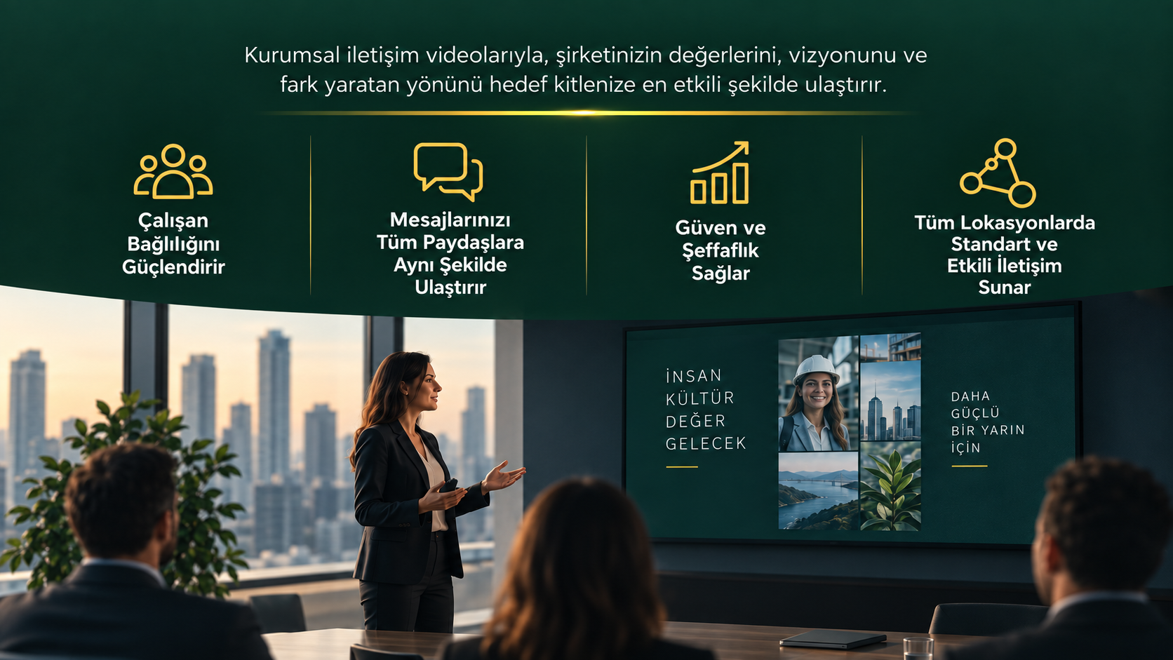 Profesyonel Kurumsal İletişim Video Çekimi Profesyonel Kurumsal İletişim Video Çekimi