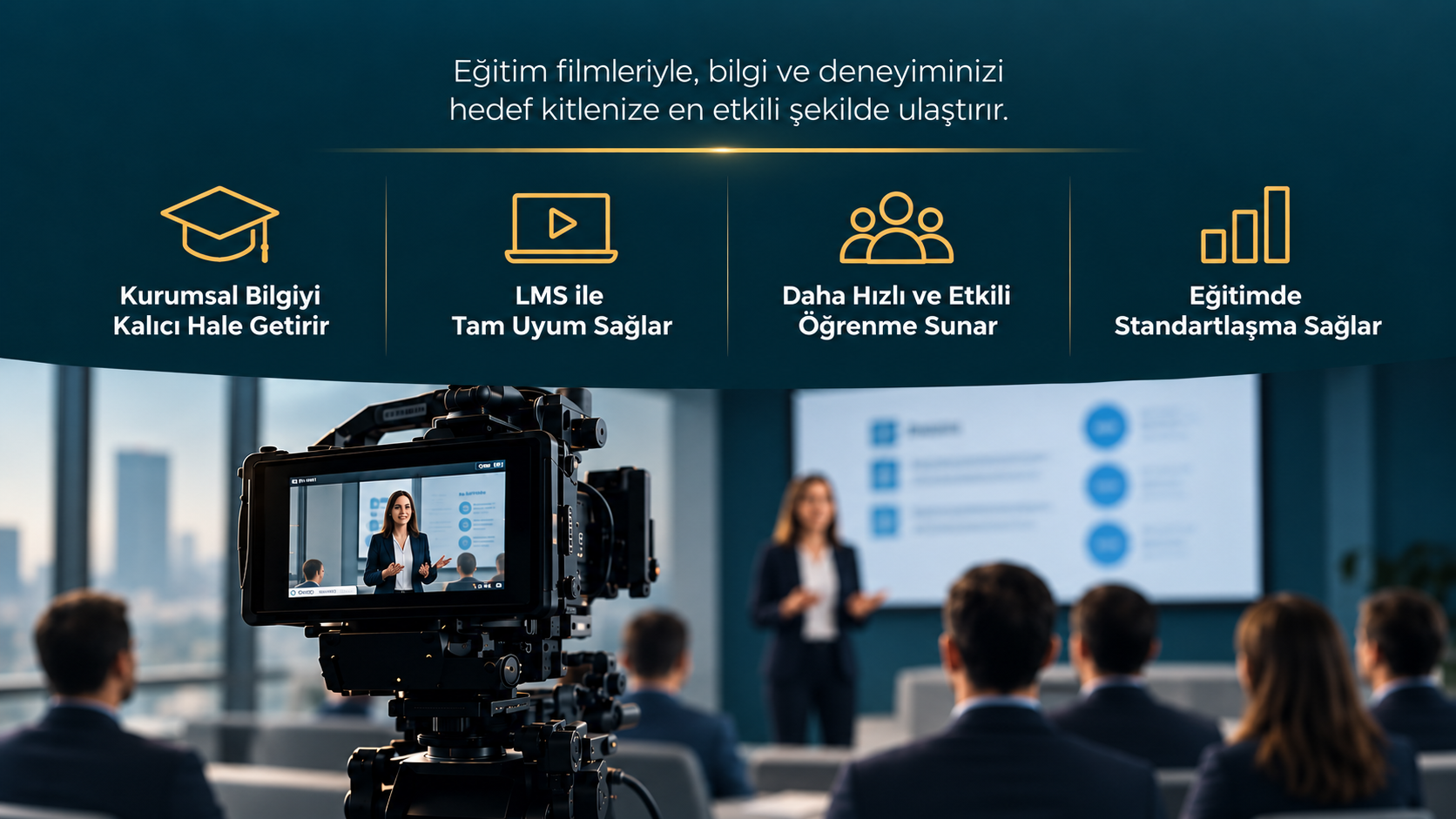 Profesyonel LMS Eğitim Filmi Çekimi Profesyonel LMS Eğitim Filmi Çekimi