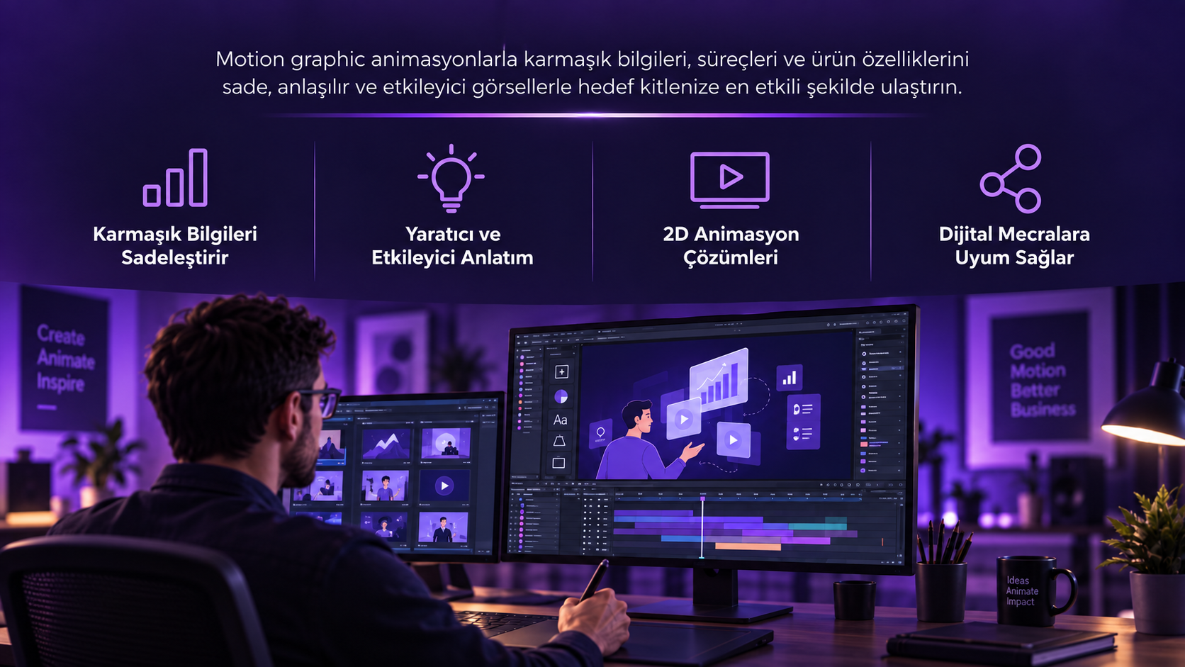 Profesyonel Motion Graphic Infografik Videoları Profesyonel Motion Graphic Infografik Videoları