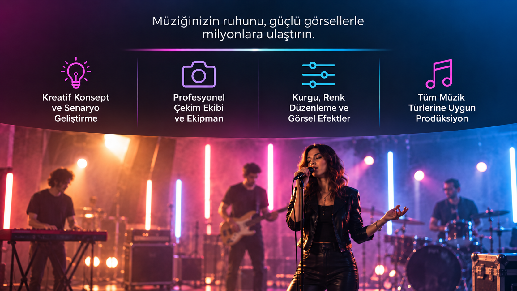 Profesyonel Video Klip Prodüksiyonu ve Çekimi Profesyonel Video Klip Prodüksiyonu ve Çekimi